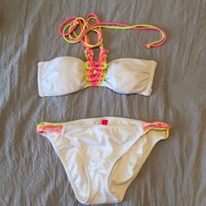 Two piece bathing suit